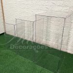 Trio de Cubos em Acrílico