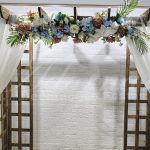 Pergolado Treliçado decorado em Madeira